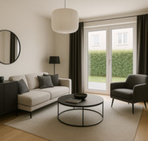 Schicke Neubauwohnung im EG, mit großer Terrasse in Münster