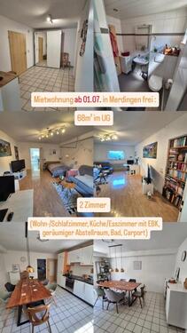 Foto - 2-Zimmer-Wohnung (Souterrain) in Merdingen zu vermieten ab Mai