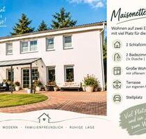 Mietwohnung über zwei Etagen mit Terrasse - Liepgarten