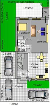 Foto - 2 Zi Erdgeschosswohnung in Schöppingen mit Carport und Garten