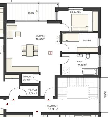 Foto - Zentrale und Exklusive 2,5 Zimmer Wohnung