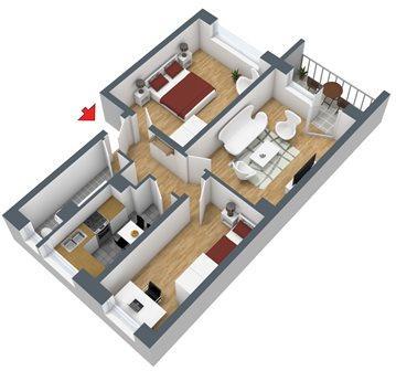 Foto - 3 Zimmer Etagenwohnung zur Miete in Eisleben (Lutherstadt)