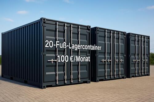 Foto - Lagercontainer, Lagerraum, Selfstorage, Container, Lagerfläche