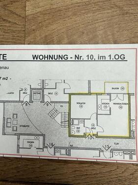 Foto - Wohnung 51,47m2 Gaggenau 1.OG Aufzug