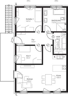 Foto - Etagenwohnung zum Kaufen in Kirchroth