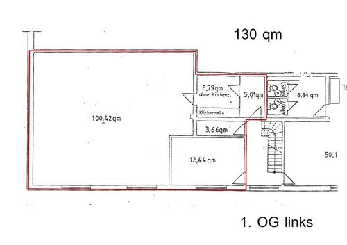 Foto - Große Büro-Schulungs-Geschäftsfläche zu vermieten - 130 m² zentral in Aurich
