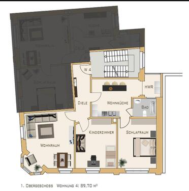 Foto - 3- Zimmerwohnung in Ennepetal Altenvoerde zu vermieten
