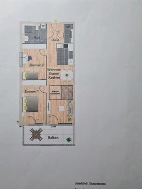 Foto - In Bad Waldsee 3 Zimmer Wohnung ab 01.05.2026