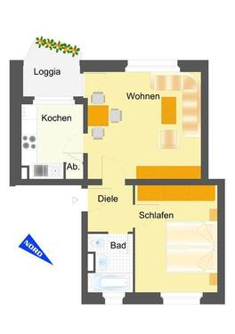 Foto - 2 Zimmer Etagenwohnung zur Miete in Lüdenscheid