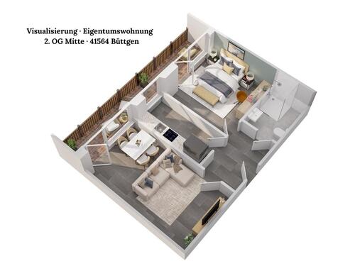 Foto - Von Privat: Sanierte Eigentumswohnung in Kaarst-Büttgen