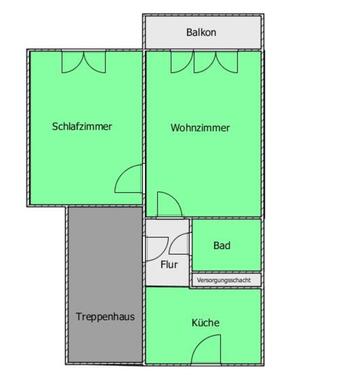 Foto - Etagenwohnung zur Miete in Calau