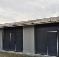 Lagerhalle 100m² oder 50m² mit 3m x 3m Rolltoren - Erlenbach am Main