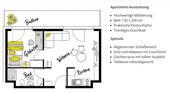 Foto - 1 Zimmer Wohnung mit separatem Schlafzimmer
