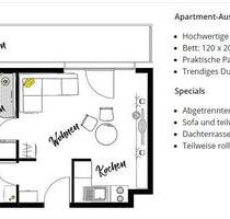 1 Zimmer Wohnung mit separatem Schlafzimmer - Berlin Lichtenberg