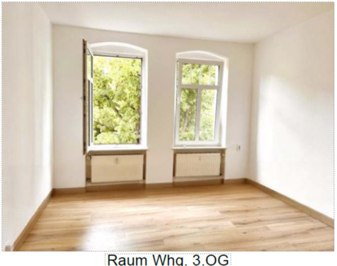 Foto - 2-Zimmer-Wohnung (53 m²) im 2. OG im Ostviertel Gera