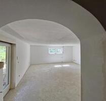 Modernisierte 3-Raum-Souterrain-Wohnung; Terrasse, Keller, Sauna - Hargesheim