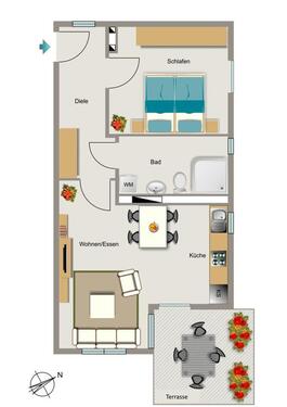 Foto - 2 Zimmer Etagenwohnung zur Miete in Gelsenkirchen