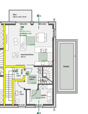 Foto - 1.OG Neubau Maisonettewohnung in Top Lage v. Heiden