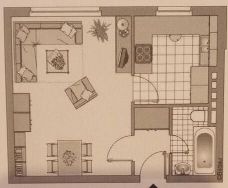 Foto - Günstige 1-Zimmer Wohnung in Uninähe!