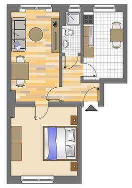 Foto - 2 Zimmer Etagenwohnung zur Miete in Dortmund