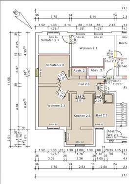 Foto - modernisierte 2-Raum-Wohnung - 660,00&nbsp;EUR Kaltmiete, ca.&nbsp; 66,00&nbsp;m&sup2;