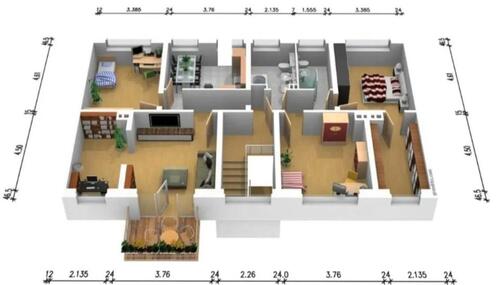 Foto - 5 Zimmer Dachgeschoßwohnung in Chemnitz