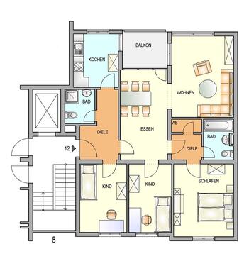 Foto - 4 Zimmer Etagenwohnung in Remscheid