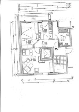 Foto - Dachgeschoß 2 Raumwohnung 61 qm, mit Fahrstuhl