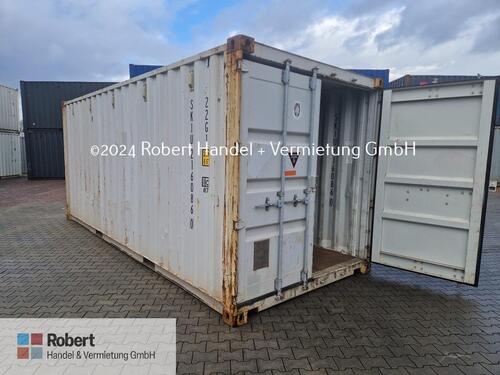 Foto - 20 Fuss Lagercontainer, gebraucht Seecontainer, Container, Baucontainer, Materialcontainer