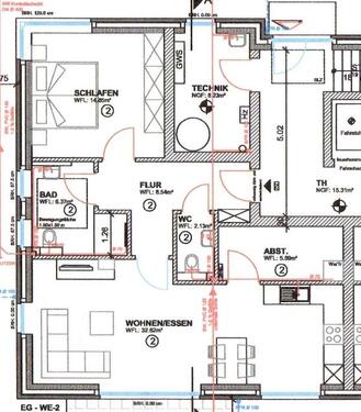 Foto - 2 Zimmer Erdgeschoßwohnung zur Miete in Oldenburg