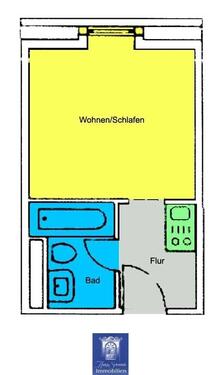 Foto - 1 Zimmer Etagenwohnung zur Miete in Dresden