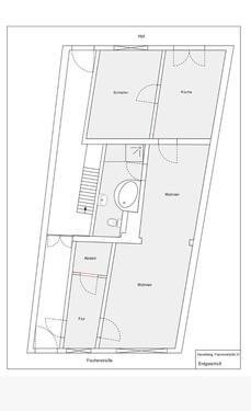 Foto - Parterre, Dusche + Wanne, Terrasse, Garten