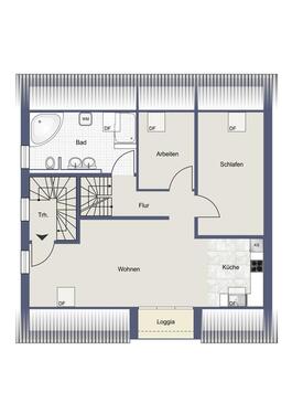 Foto - 4 Zimmer Etagenwohnung zur Miete in Dörphof