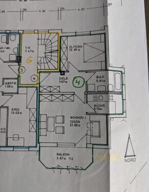 Foto - Hersbruck 2 Zimmer Wohnung mit Balkon und Garage provisionsfrei