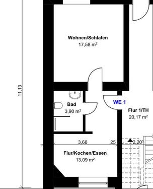 Foto - 1-Zimmer-Wohnung in Dortmund – Sofort bezugsfrei