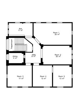 Foto - 5 Zimmer Etagenwohnung zur Miete in Schmalkalden