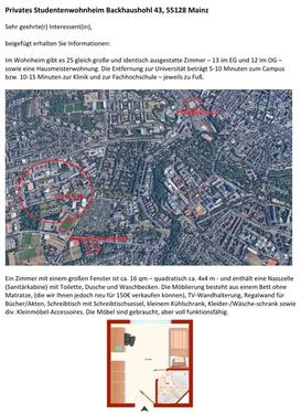 Foto - 1 Zimmer Etagenwohnung in Mainz