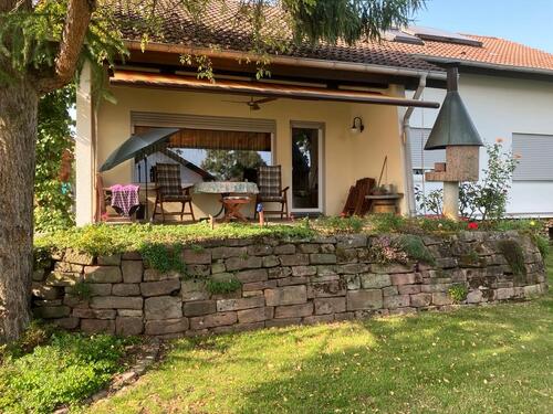 Foto - Einfamilienhaus Renchen Ulm Haus Garten Garage Kachelofen Keller