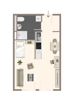 Foto - 1,5 Zimmerwohnung Neubau in Rastede