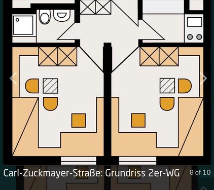 Foto - 1 Zimmer Etagenwohnung zur Miete in Mannheim