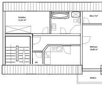2- Raum Wohnung 60 qm Randlage Döbeln