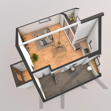 Foto - 1 Zimmer Etagenwohnung in Homburg