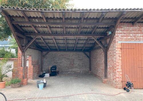 Foto - Lagerplatz, Stellplatz, Carport, Wohnwagen, unterstellplatz