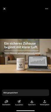 Foto - Radon Messung Sicherheit für ihr zu Hause