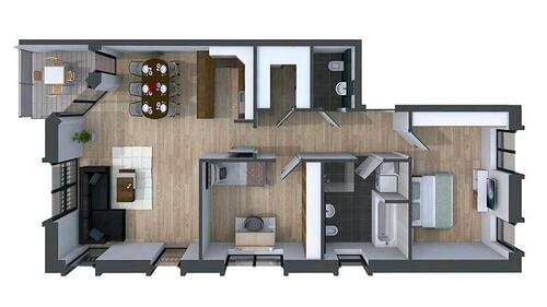 Foto - Exclusive Neubau - Wohnung im 1. OG mit Aufzug in Sackgassenlage