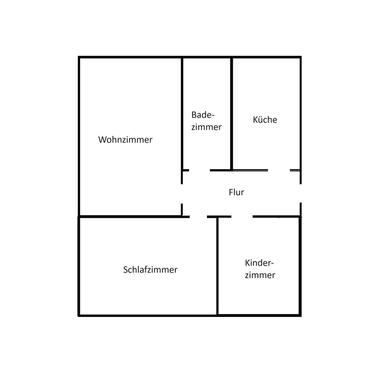 Foto - Etagenwohnung in Bochum zur Miete