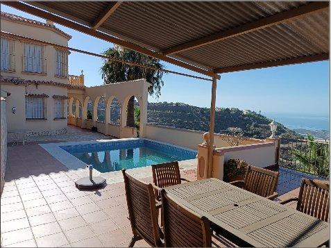 Foto - Ferienhaus a.d Costa del Sol Andalusien mit tollem Blick a. Meer
