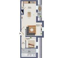 Moderne 2-Zimmer-Wohnung in Stralsund mit Balkon & Stellplatz