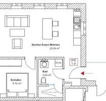 Helle 2-Zimmer-Wohnung im Herzen von Schrobenhausen