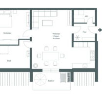 Neubau: zentral, EBK, Balkon, Tiefgarage, Aufzug, barrierefrei - Kastellaun